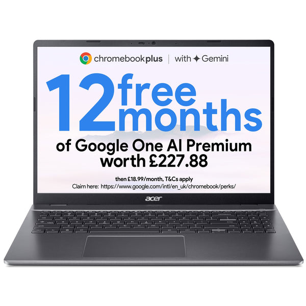Acer Chromebook Plus 516 16-inch Chromebook in Iron Grey