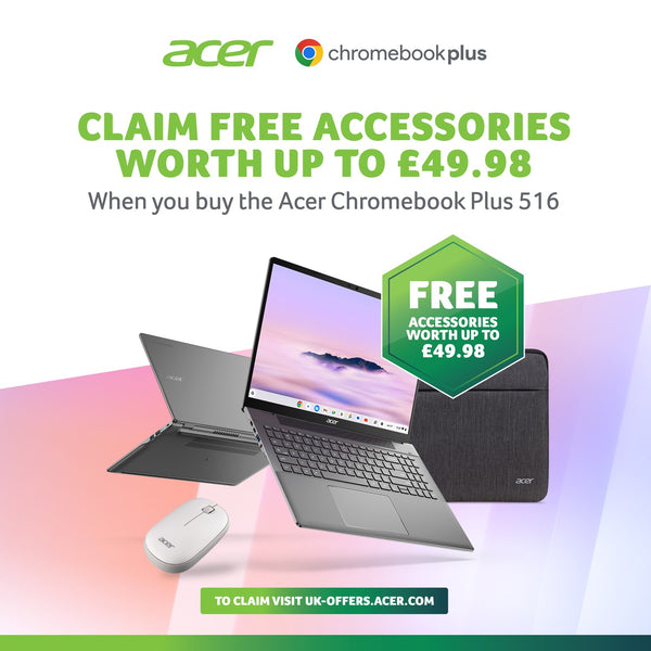 Acer Chromebook Plus 516 16-inch Chromebook in Iron Grey