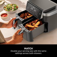 Ninja DualZone 2-Drawer Air Fryer 7.6L product image