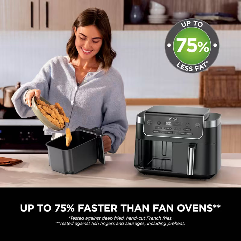 Ninja DualZone 2-Drawer Air Fryer 7.6L product image