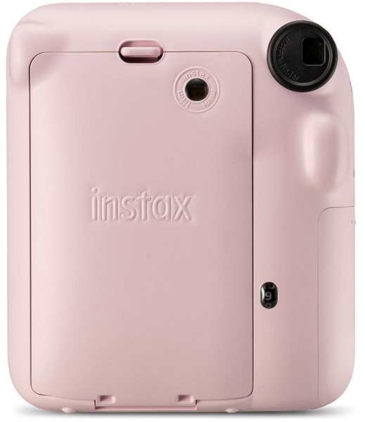 FUJIFILM instax mini 12 Instant Camera Blossom Pink - three-quarter view