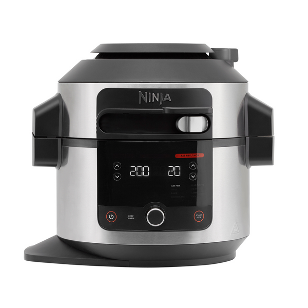 Ninja Foodi 11-in-1 SmartLid Multi-Cooker 6L Stainless Steel & Black product image