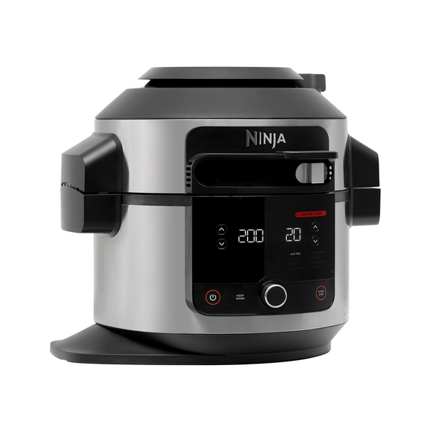 Ninja Foodi 11-in-1 SmartLid Multi-Cooker 6L Stainless Steel & Black product image