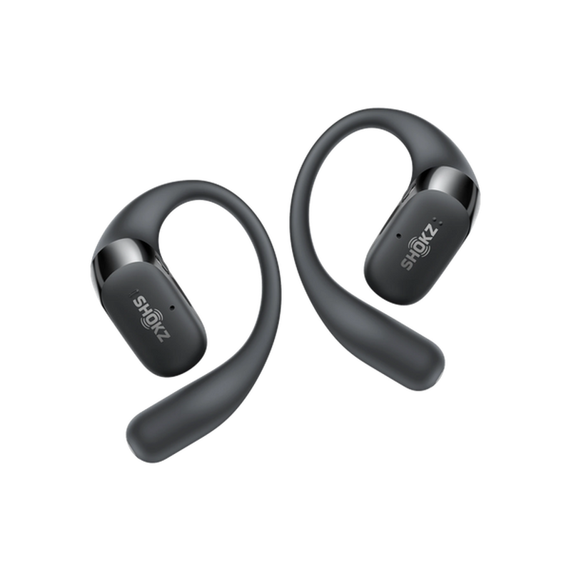 SHOKZ OpenFit 2 Open-Ear True Wireless Earbuds - Black | 38-T920-ST-BK Shokz Earbuds Euronics Ireland