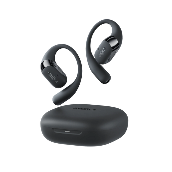 SHOKZ OpenFit 2 Open-Ear True Wireless Earbuds - Black | 38-T920-ST-BK Shokz Earbuds Euronics Ireland