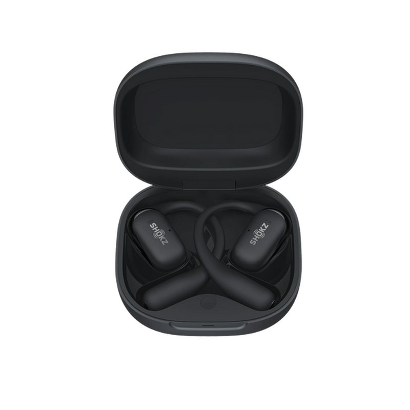 SHOKZ OpenFit 2 Open-Ear True Wireless Earbuds - Black | 38-T920-ST-BK Shokz Earbuds Euronics Ireland