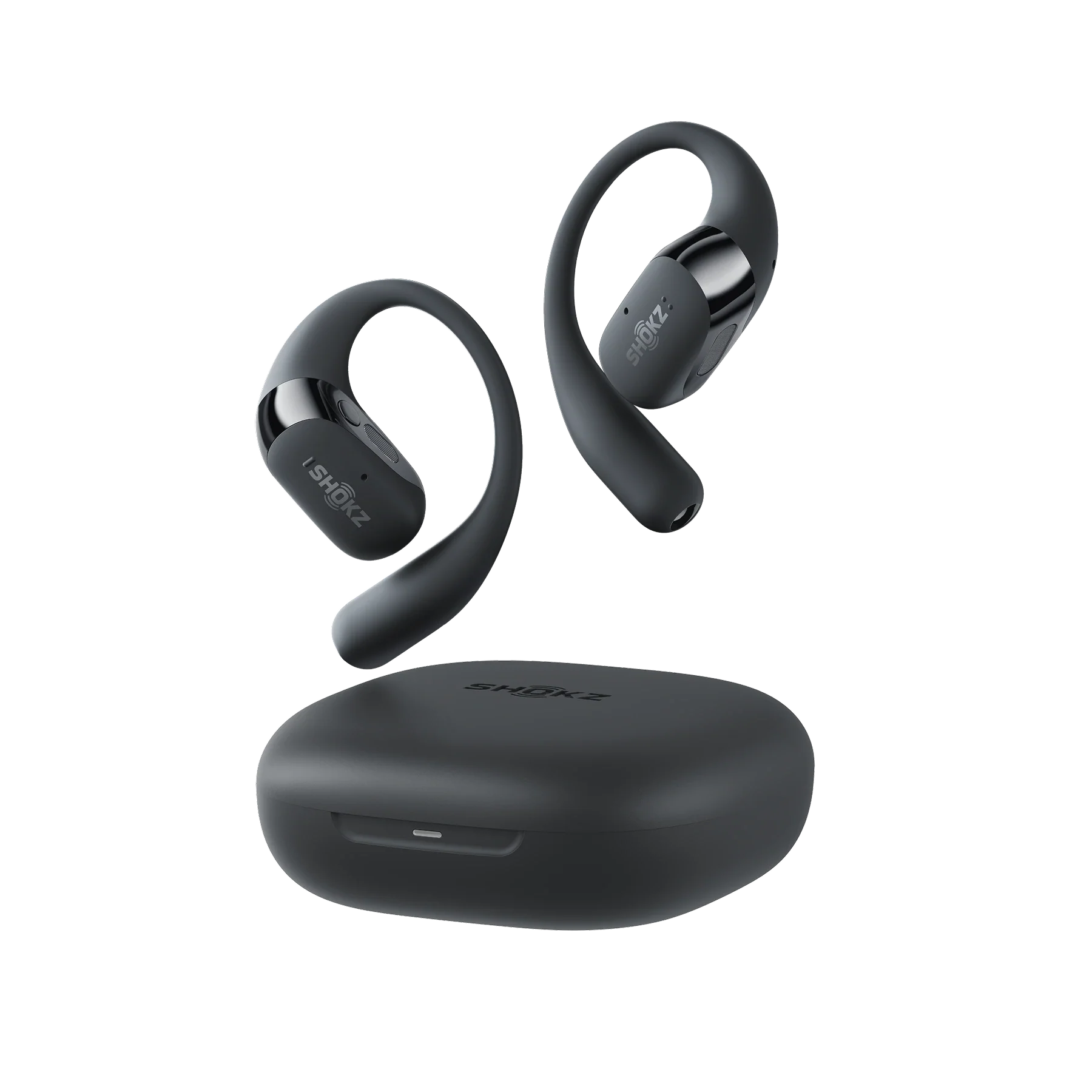 Shokz OpenFit 2+ Open-Ear True Wireless Earphones, Black product image