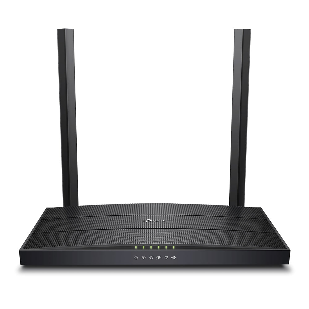 TP-Link Archer VR400, single unit — front angle view