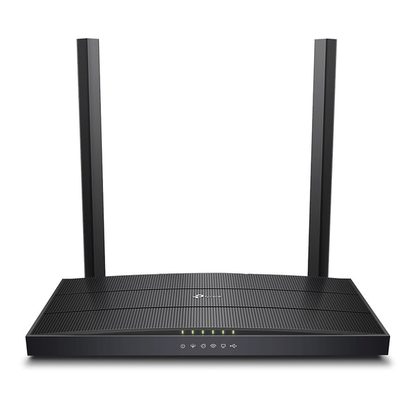 TP-Link Archer VR400, single unit — front angle view