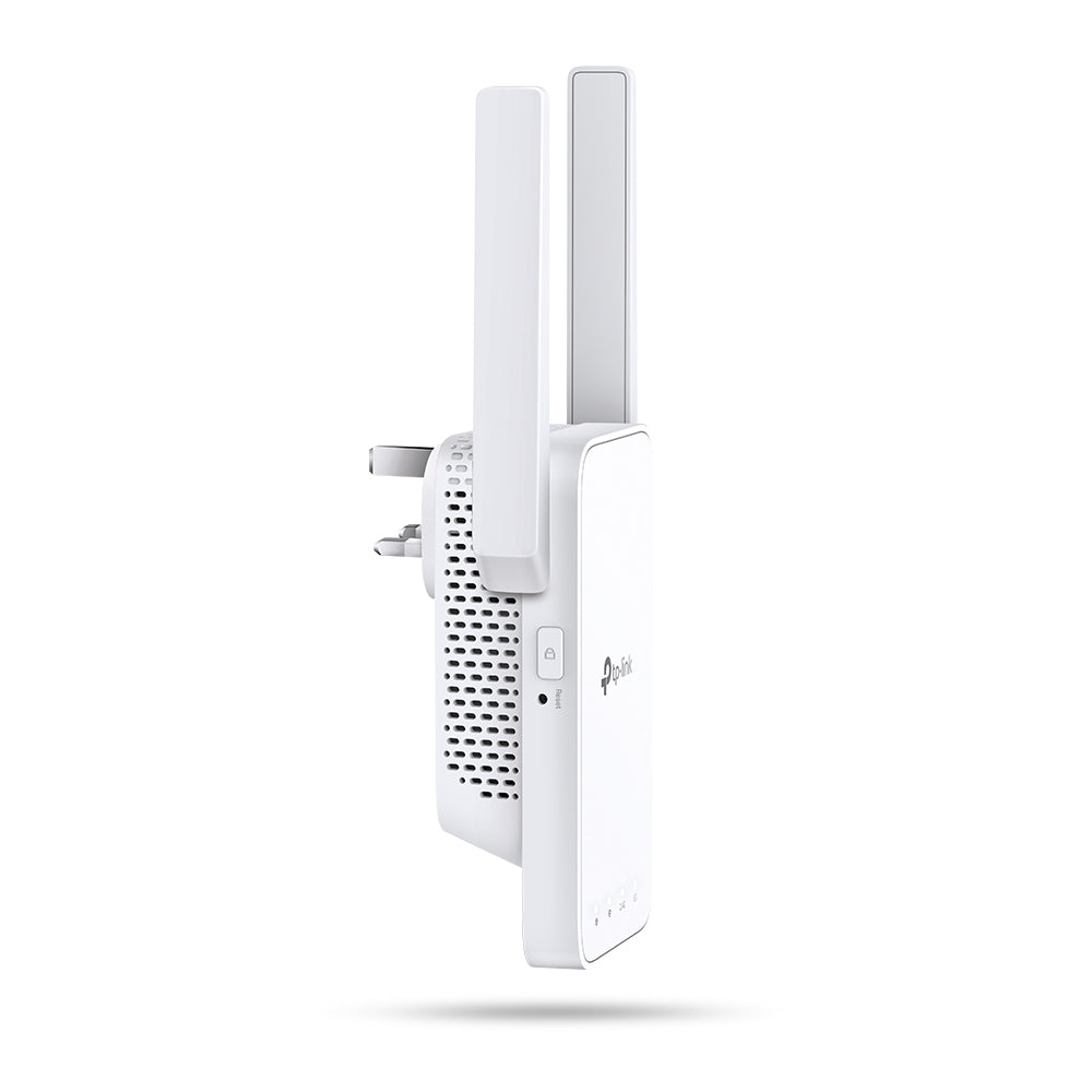 TP-Link RE315 AC1200 Wi-Fi Range Extender — side profile view