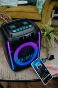 Majority Pulse P1 Portable Party Speaker, Black - official product image
