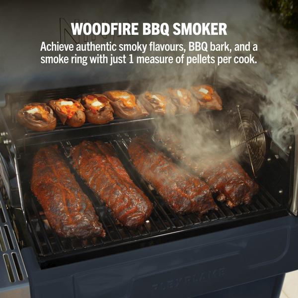 Ninja FlexFlame 5-in-1 Grill & Smoker | PG301UKBL
