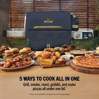 Ninja FlexFlame Outdoor Cooking System 5-in-1 Grill & Smoker | PG301UKBL | PRE-ORDER