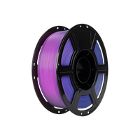 Flashforge PLA Silk Dual Color 3D Printing Filament 1.75mm 1kg - Blue & Rose - alternative view