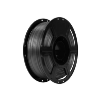 Flashforge PLA Silk 3D Printing Filament 1.75mm 1kg - Metal Grey - 1kg spool