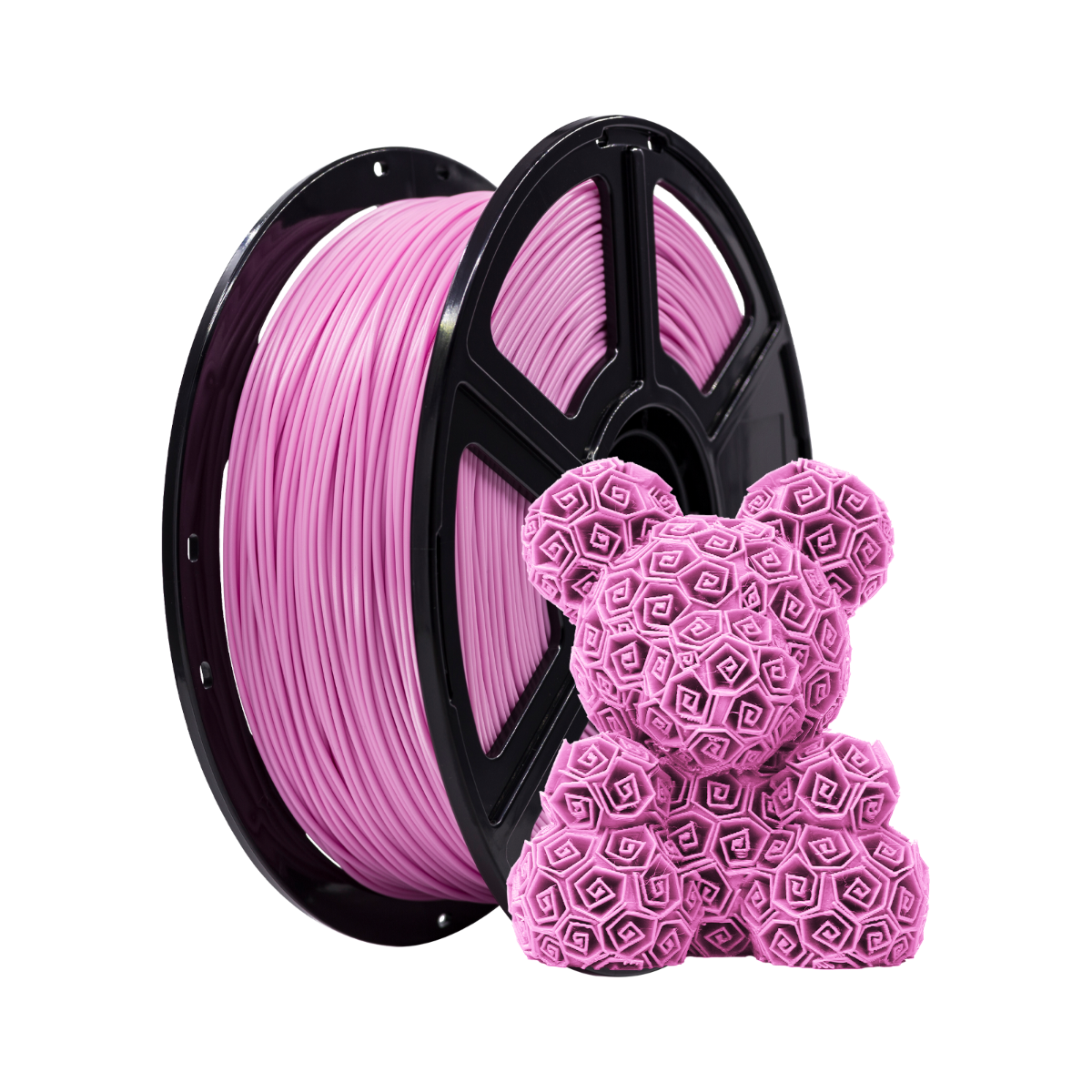 Flashforge PLA Basic 3D Printing Filament 1.75mm 1kg - Pink - 1kg spool
