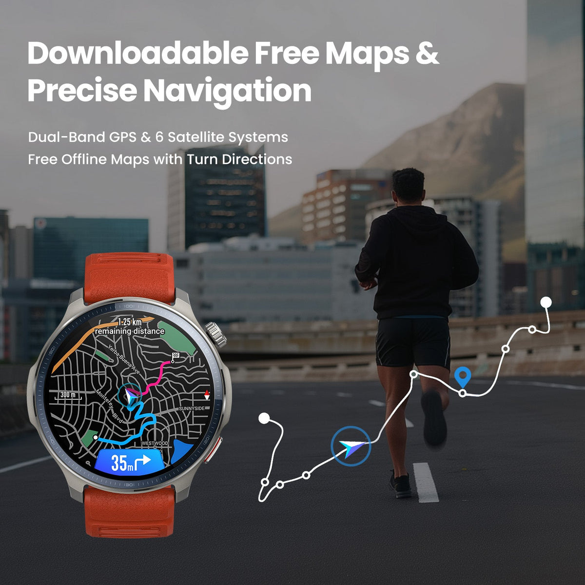 Amazfit Balance 2 Smartwatch - Advanced Health, Fitness & GPS Watch