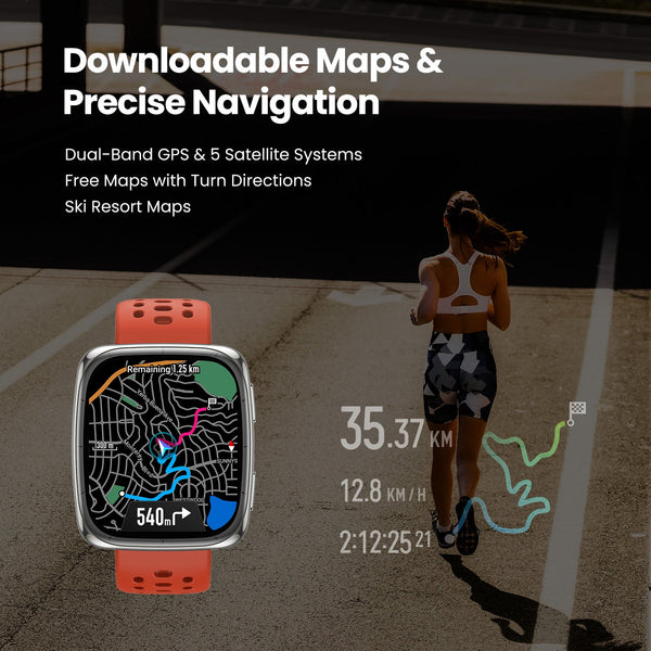 Amazfit Active 2 Square Smartwatch – AMOLED Fitness & Lifestyle Watch