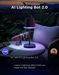 Govee Table Lamp Classic Cordless Smart Table Lamp Black - official product image