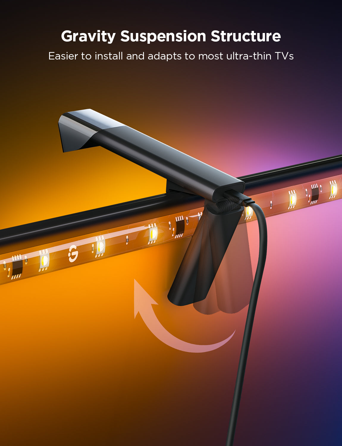 Govee TV Backlight 3 Lite 75–85" RGBICW TV Backlight - official product image