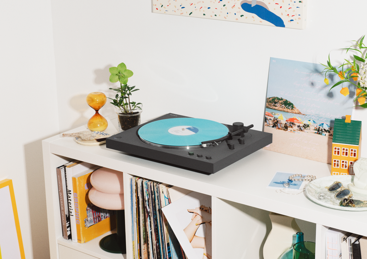 Sony PS-LX3BT Fully Automatic Bluetooth Turntable - Black - product view