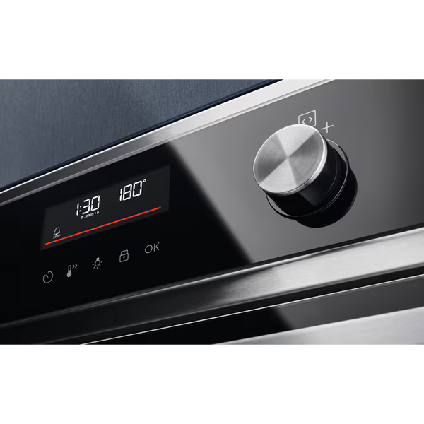 Electrolux 60 cm Built‑In Pyrolytic Multifunction Oven Stainless Steel – view 2