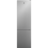 Electrolux 60cm TwinTech NoFrost Freestanding Fridge Freezer Stainless Steel | LNT6ME36U2