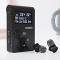 Majority Petersfield Go Pocket DAB/FM Radio, Black - official product image