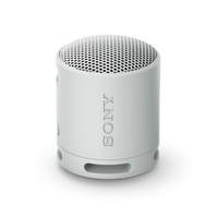 Sony SRS-XB100 Portable Bluetooth Speaker - Light Grey - official product image