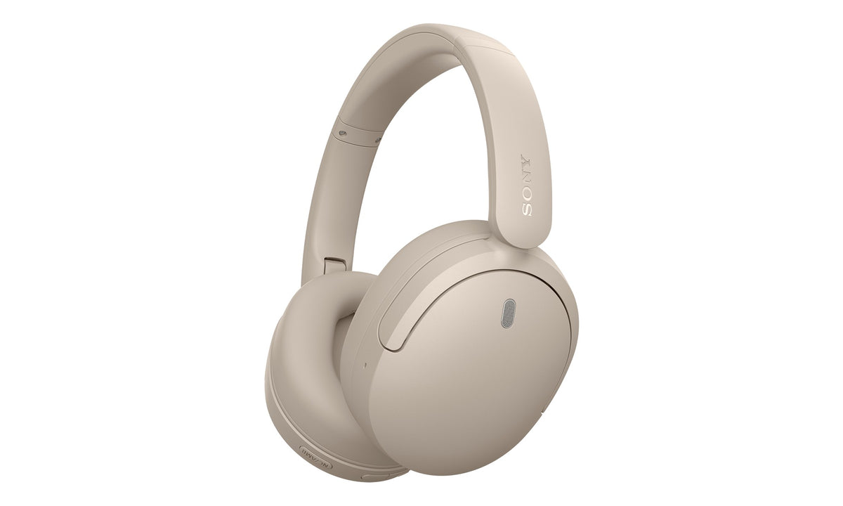 Sony WH-CH730N Wireless Noise Cancelling Headphones - Beige - angled view