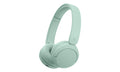 Sony WH-CH530 Wireless On-Ear Headphones - Mint - angled view