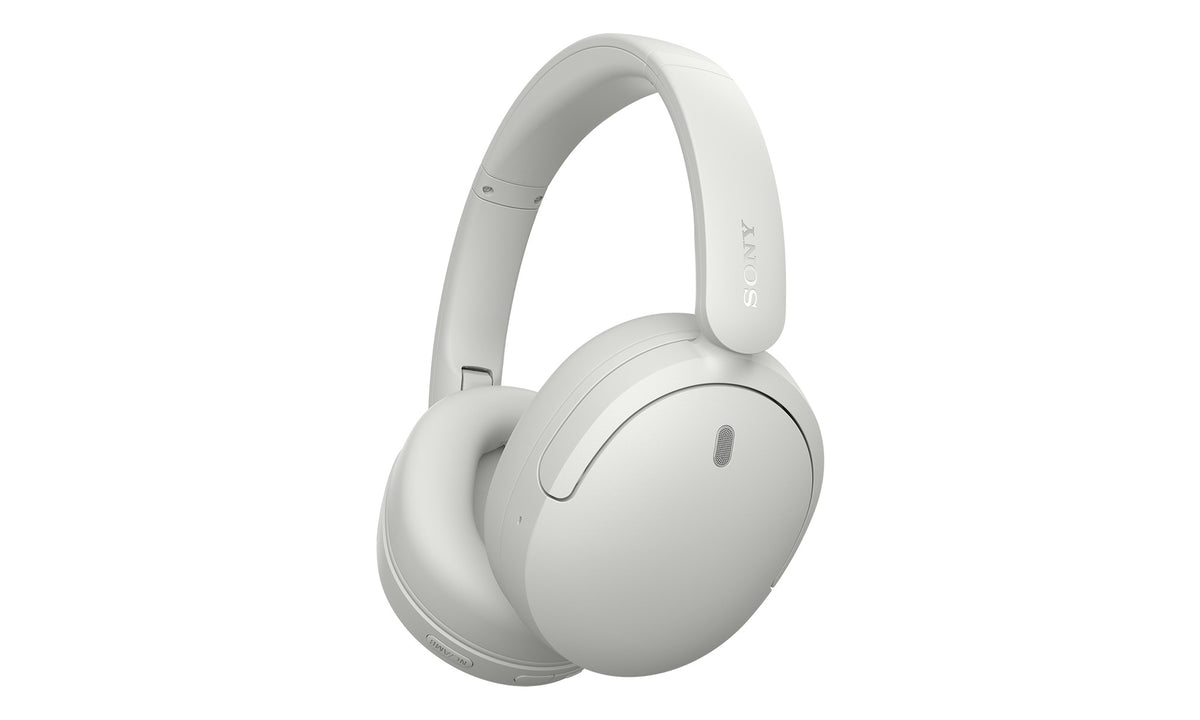 Sony WH-CH730N Wireless Noise Cancelling Headphones - White - angled view