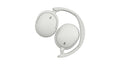 Sony WH-CH730N Wireless Noise Cancelling Headphones - White - folded