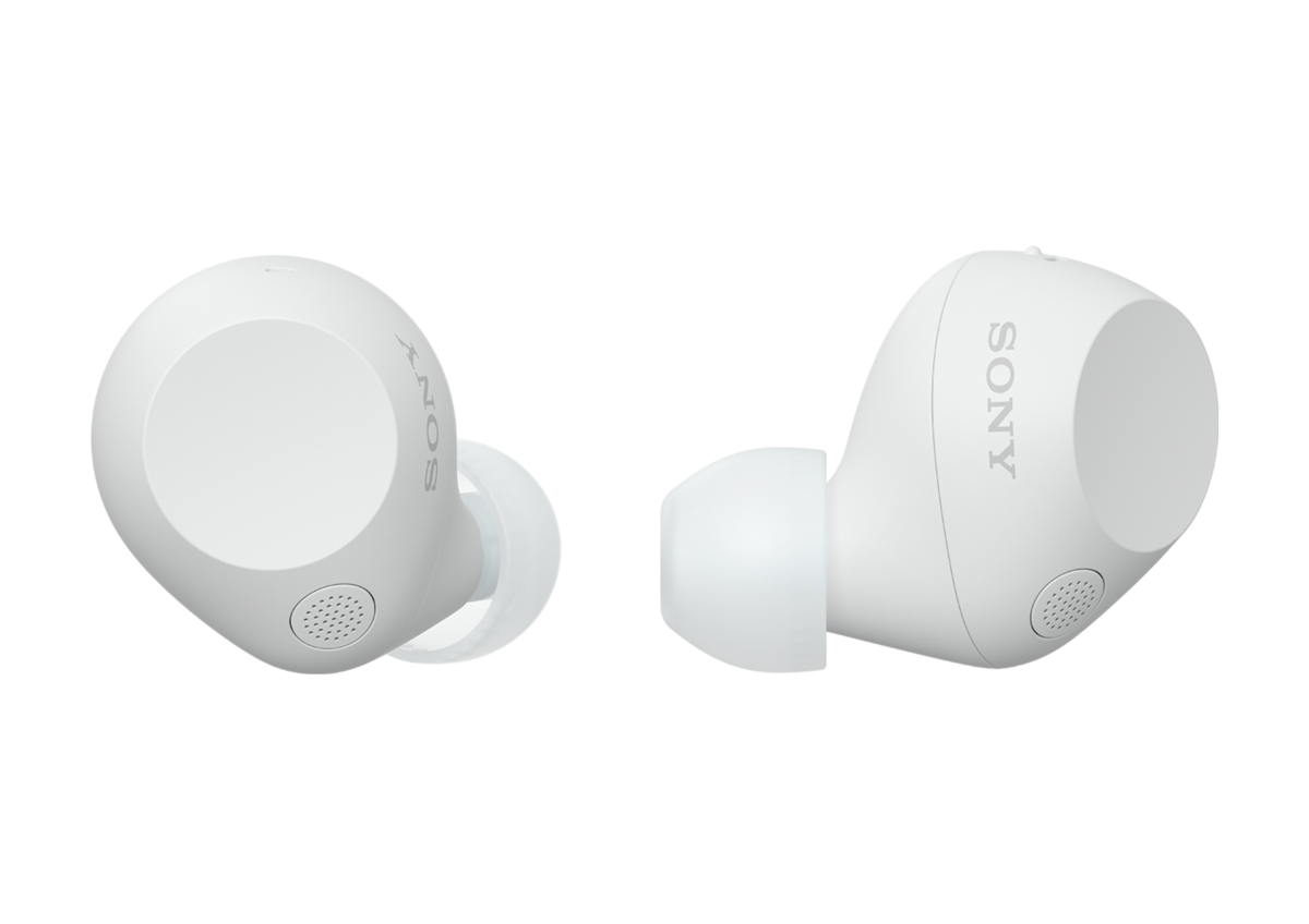 Sony WF-C710N Noise Cancelling True Wireless Earphones - White - product view