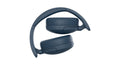 Sony WH-CH730N Wireless Noise Cancelling Headphones - Blue - folded, side profile