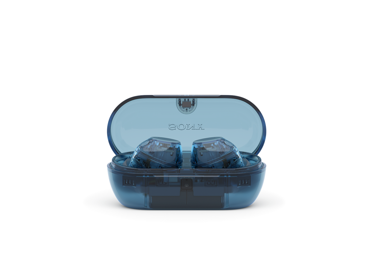 Sony WF-C710N Noise Cancelling True Wireless Earphones - Glass Blue - product view