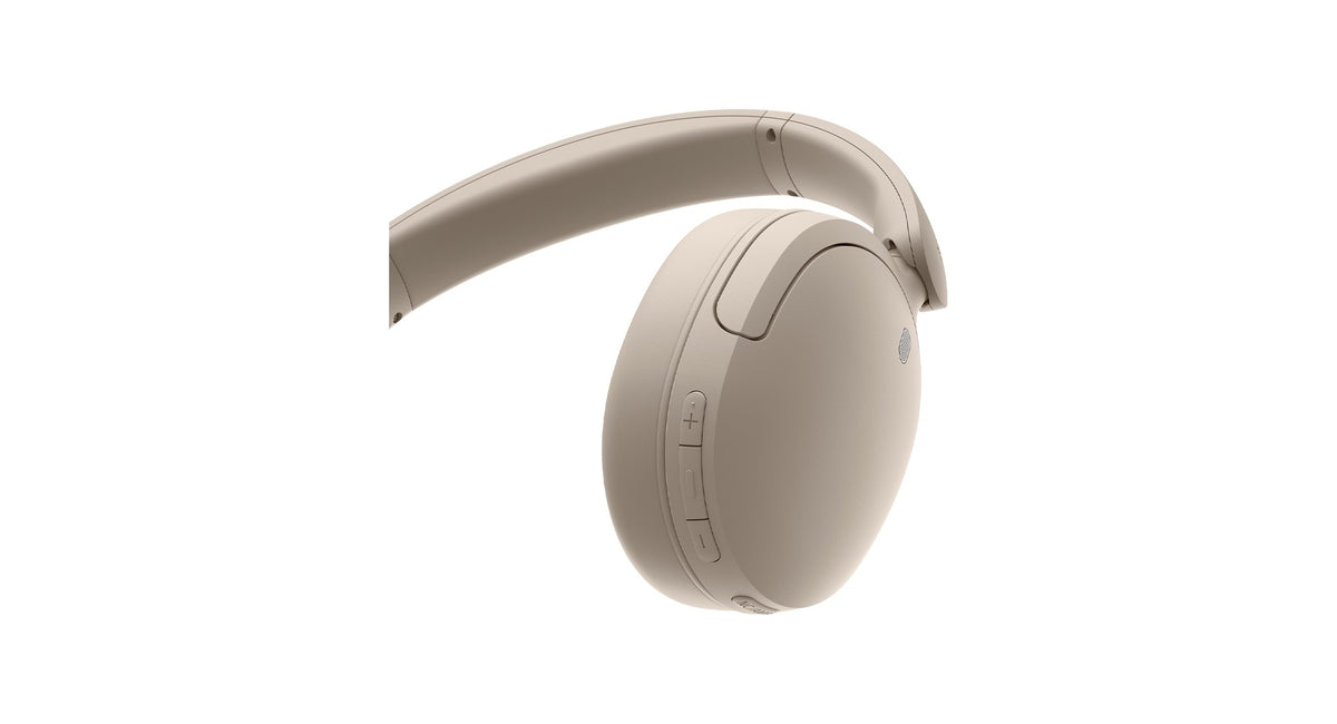 Sony WH-CH730N Wireless Noise Cancelling Headphones - Beige - earcup buttons