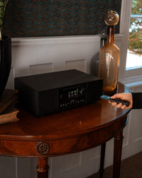 Majority Quadriga Internet Radio Music System with CD, Black - official product image