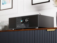 Majority Quadriga Internet Radio Music System with CD, Black - official product image