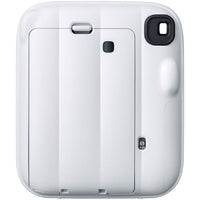 FUJIFILM instax mini 13 Instant Camera Clay White - three-quarter view