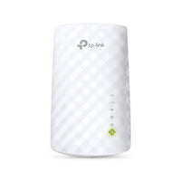 TP-Link RE200 AC750 Dual Band Wi-Fi Universal Wall-Plug Range Extender — front view showing diamond-textured finish