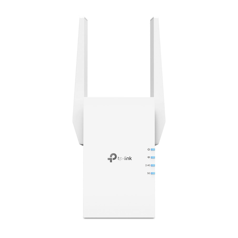 TP-Link RE705X AX3000 Wi-Fi 6 Range Extender — front view