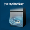 Beko Freestanding American Style Fridge Freezer with HarvestFresh™ | GN446224VPZ Beko American Fridge Freezer Euronics Ireland