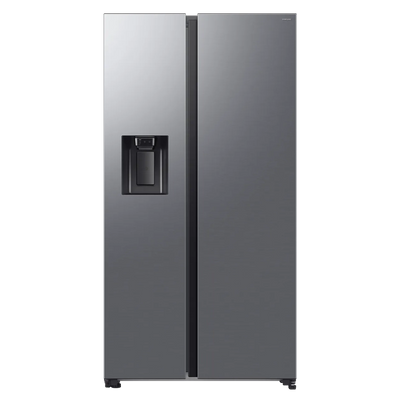 Samsung 640L Bespoke AI Series 6 Side-by-Side Fridge Freezer with SpaceMax™, Silver | RS70F64KETEU Samsung American Fridge Freezer Euronics Ireland