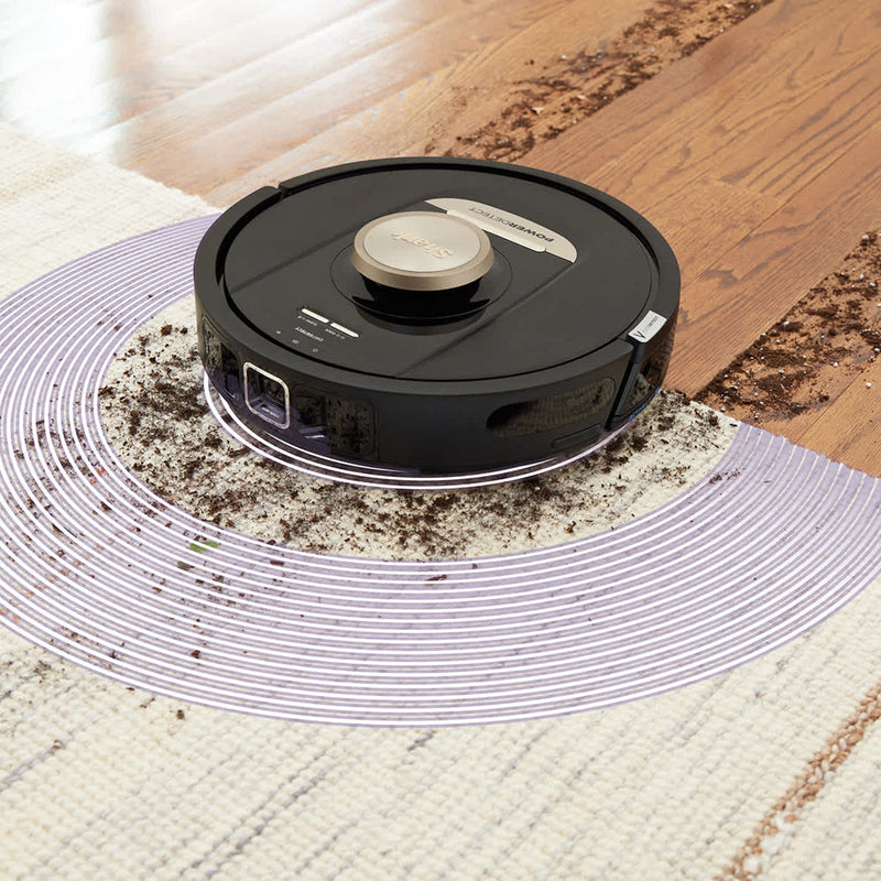 Shark PowerDetect Robot Vacuum Cleaner with Self-Empty Station Black | RV2820VEUK