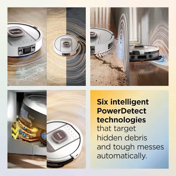 Shark ThermaCharged PowerDetect 2-in-1 Vac & Mop Robot Vacuum White product image