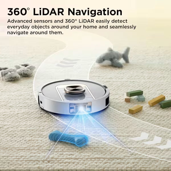 Shark ThermaCharged PowerDetect 2-in-1 Vac & Mop Robot Vacuum White product image
