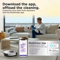 Shark ThermaCharged PowerDetect 2-in-1 Vac & Mop Robot Vacuum White product image