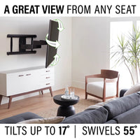 SANUS Premium Full-Motion TV Wall Mount 46"-95" - official product image