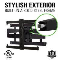SANUS Premium Full-Motion TV Wall Mount 46"-95" - official product image